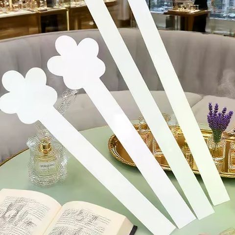 Perfume Fragrance Tester - 100/500개 테스터 스트립 향수 일회용 흰색