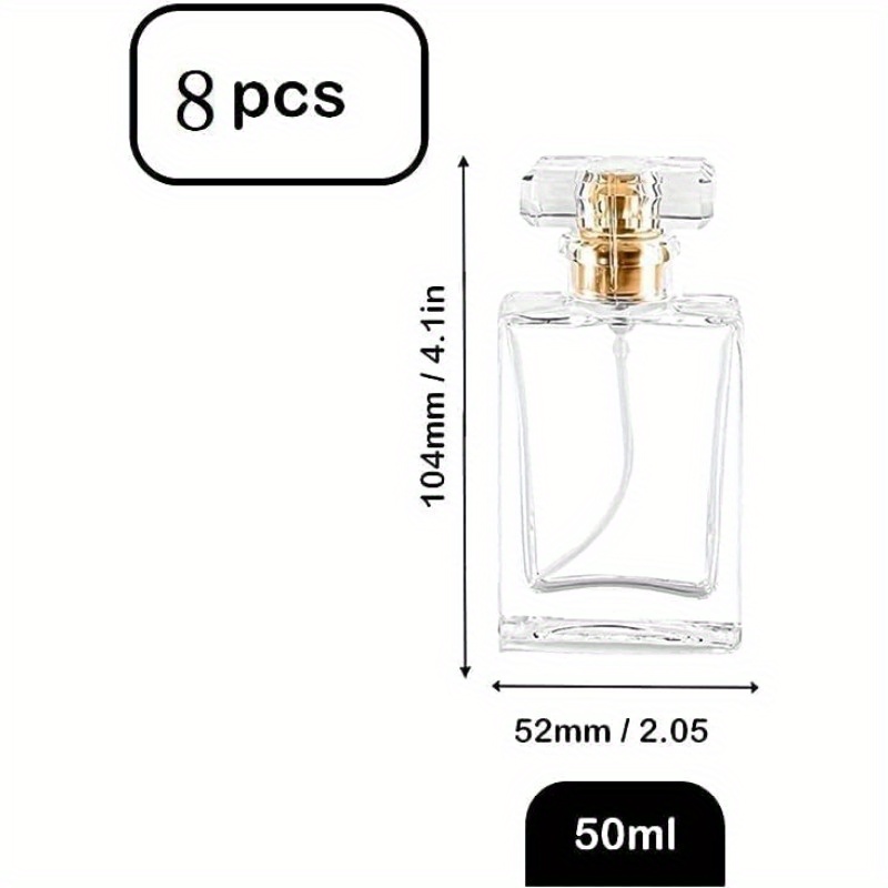 8pcs 30ml 유리 향수 병 빈 리필 가능 명확한  - Perfume Fragrance Story 리뷰 및 가격