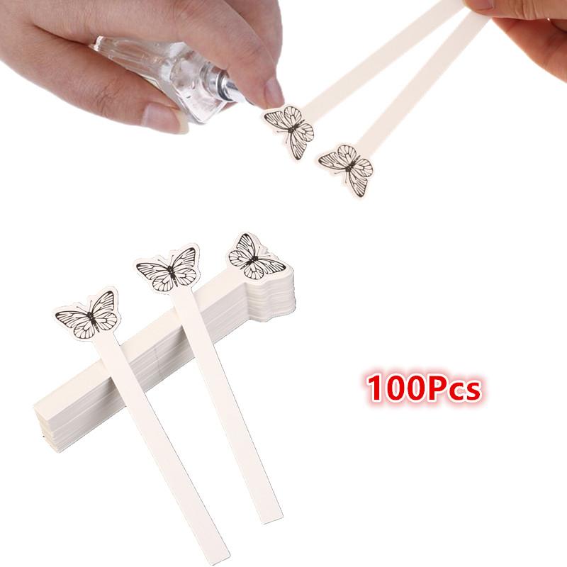 100Pcs 크리 에이 티브 나비 모양 테스트 아로마  - Perfume Fragrance Tester 리뷰 및 가격