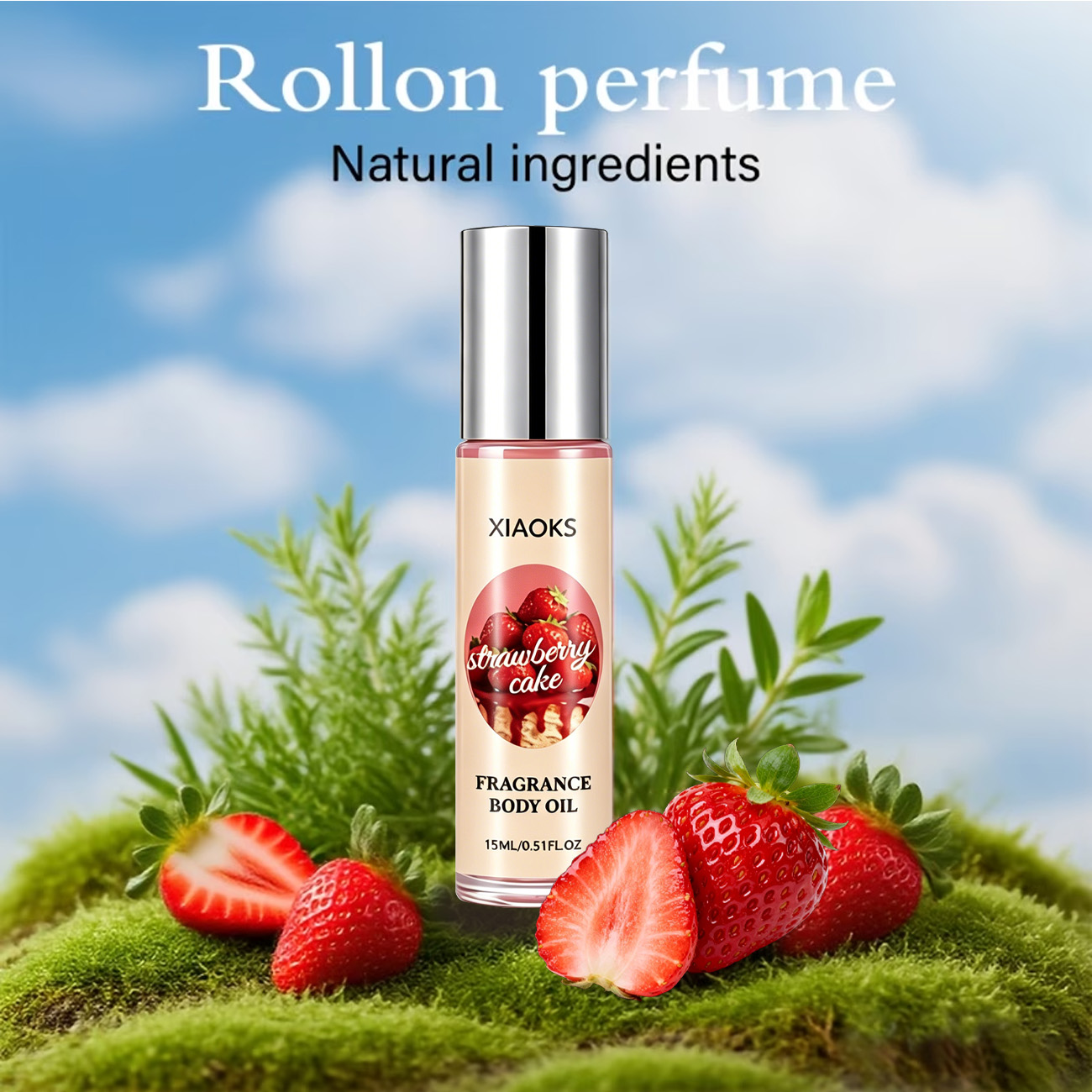 딸기 케이크 스위트 롤온 향수 1병 - 매력적인 플로럴 - Perfume Adrien Fragrance 리뷰 및 가격