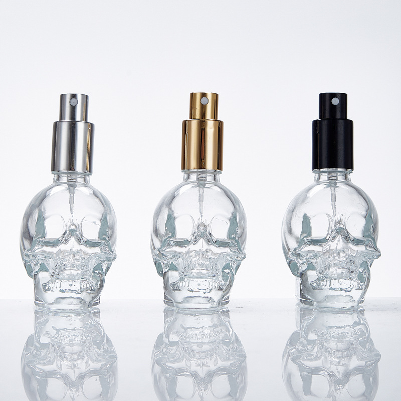 30/50/100ml 크리에이티브 해골 모양 유리 스프 - Perfume Fragrance Story 리뷰 및 가격