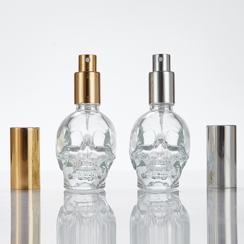 30/50/100ml 크리에이티브 해골 모양 유리 스프 - Perfume Fragrance Story 리뷰 및 가격